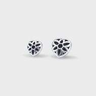 Good Art HLYWD Heart Rosette Earring