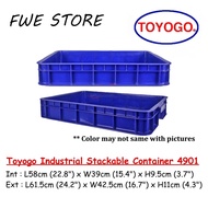 Toyogo Industrial Stackable Container / Heavy Duty Tray / Multi Purpose Tray 4901