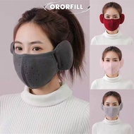 ORORFILL Fleece Mouth Cover Women Female Cycling Winter Warm