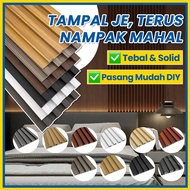 [ SNOA Ready Stock ] NeoWPC Fluted Wall Panel 9.5ft | WPC Wood Slat Panel Dinding | Hiasan Wall Deco