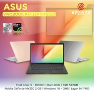 Laptop Asus Vivobook K413JP VIPS553 Core i5 Gen 10 Ram 8 GB SSD 512GB