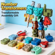 0-9 Gifts Optimus Prime Transformers Robot Assembly Car Toys Shifting Shape