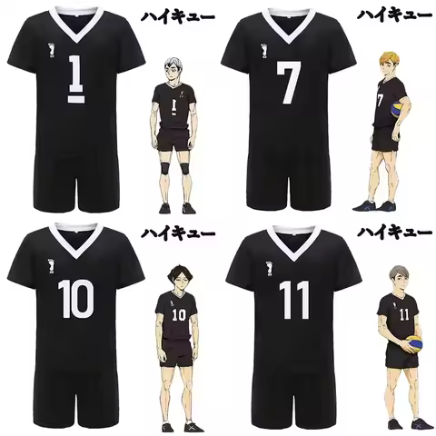 Anime Miya Atsumu Miya Osamu Cosplay Costume Jersey Rintaro Suna Sportswear Inarizaki School Volleyb