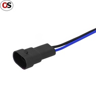 OS 9005 / 9006 12V Male Socket Light Harness Connector for Fog Lamp / Headlight, Serviceable 9005 90
