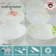 Corelle 1L serving bowl ( Country Rose / European Herbs / Daisy Field / Provence Garden / Sakura / Plum )