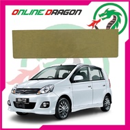 PERODUA VIVA REAR NUMBER PLATE IN PLATE LICENSE PLATE BLACKBOARD + WHITE PLASTIC FONT NUMBER