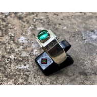 cincin batu zamrud asli