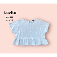 Oversized Crop Top Lovito