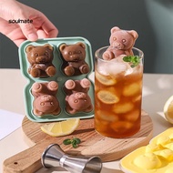 soulmate|  Cute Ice Cube Mold Bear Shaped Ice Mold Silicone Bear Shape Ice Cube Tray – Easy Release 