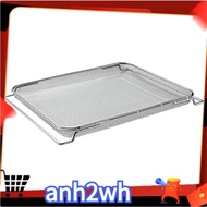【A-NH】Air Fryer Basket Replacement Parts Silver for Nuwave Bravo Xl Air Fryer Toaster Smart Oven
