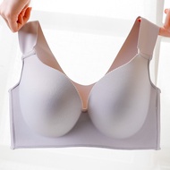 36DE-46DE Plus size D E Cup Push Up Bra massage inside thin Pad underwear Bra