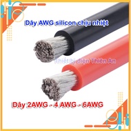 AWG super soft silicone electrical wire with good conductivity 2AWG 4AWG 6AWG fireproof DC wire for 
