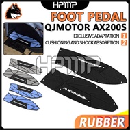 Qianjiang AX200S AX200 S Rubber Carpet Anti Slip Footboard Pemijiak Kaki Ax200s Footboard Carpet QJM
