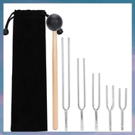 Tuning Fork Sound Healing Tool Set 128HZ 256HZ 512HZ 1024HZ 2048HZ Aluminum Alloy Tuning Fork Sound 