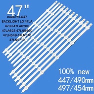 หลอดไฟ LG47 BACKLIGHT LG 47LA 47LN 47LA6200 47LA623 47LN5400 47LN549 47LN570 47LN5710