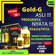 Combo Package Jelly Gamat Gold G Bio Sea Cucumber 500 ml + 100 ml Original Original Herbal Diabetes