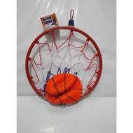 Mesh basketball toy - basketball hoop toy with basket - diameter 29cm - Rubber basketball ball - chi
