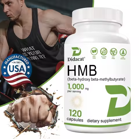 HMB Male Energy Booster - for Increased Muscle Mass and Athletic Strength, Energy Supplement, Endura