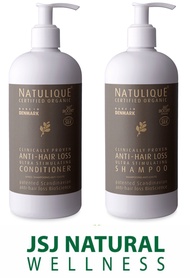 Natulique Anti Hair Loss Organic Scalp Shampoo 500ml + Conditioner 500ml JSJ Natural Wellness