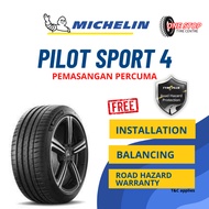 Michelin Pilot Sport 4 PS4 Performance Tayar Tyre 205/55R16 205/50R16 Proton Exora Jetta 205 50 16 2