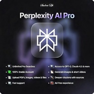 Perplexity AI Premium Account with GPT-4 and Claude 3 Homework Assistant - Advanced AI Research Powe