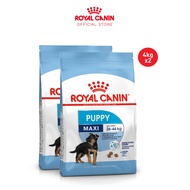 Royal Canin Maxi Puppy (4kg x 2) Dry Dog Food - Size Health Nutrition