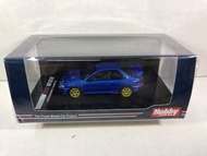 Hobby JAPAN HJ641041RBL 1/64 SUBARU IMPREZA 22B STi Version GC8改 Rally Base Car