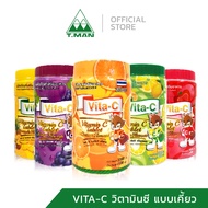 Great Value SET Vitamin C Chewable Type VITA 1 000 Tablets-Of 3-5 Bottles (Mixed Flavors)