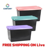 Century Storage Box 38L Multipurpose Box Plastik Bekas Simpanan Kotak Penyimpanan Serbaguna 38Liter 
