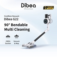 Dibea G22 Ultra Suction Bendable Cordless Vacuum & Mop Cleaner 29,000 Pa Suction Power