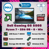 NOTEBOOK LAPTOP DELL GAMING G5 5505 - RYZEN 7 - 256 - 8 - WIN - VGA