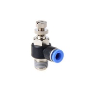 SL 12-02 Pneumatic Fitting Speed Control 12mm To External Thread 1/ 4" inch