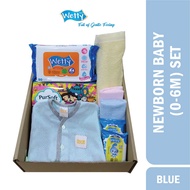 6 in 1 Baby Shirt VN SSSP Gift Set Box Boy and Girl Newborn Baby / Baby Gift Package / Hadiah Bayi 0-3/6 Months