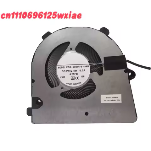 EGC-70071F1-0AH CPU Cooling Fan DFS5K22115572P DC5V 0.5A 4-Pin for GEEKOM Mini IT8 Mini Air IT11 03K