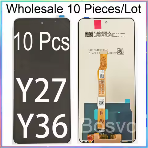 WholeSale 10 Pieces/Lot For Vivo Y36 Y27 Screen Display LCD With Touch Digitizer Assembly 4G 5G