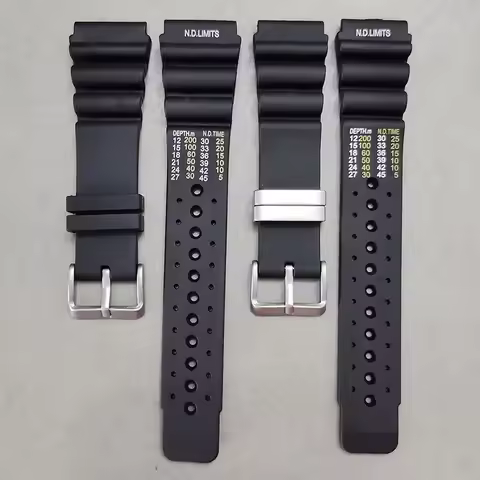 Watch Strap For Citizen Promaster Silicone Seiko Prospex Diver Rubber Casio Resin Watchband Replacem