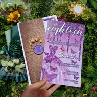 10pcs 5R size Wedding / Debut 18th B-day Invitation with 1-3 insert card (Insert invite/card type)