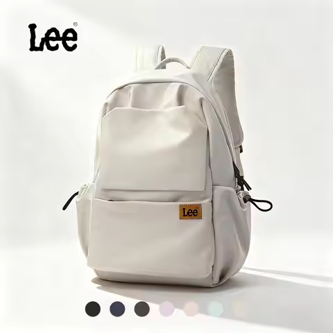 LEE Unisex Large Capacity Laptop Bagpack Women Man Middle School College Student School Bag Outdoor 