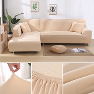 Stretch L Shaped Sofa Cover for Living Room Chaise Longue Sofa Cover Sectional Slipcover Corner Sofa Cover L Shape Elastic