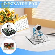 3D Desk Calendar Memo Pad Creative 2026 3D Paper Carving Calendar Notepad for Office SHOPABC9091