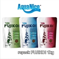Aquanice Fujikoi 1kg repack Fish Food / Fish Pellet / makanan ikan / makanan koiFujikoi Premium Koi 