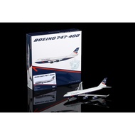 B616101 Alloy Collectible Plane Gift HX Models 1:400 BRITISH AIRWAYS Boeing B747-400 Diecast Aircraf