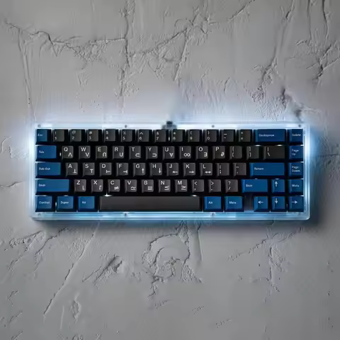 SW Eave65 Single Mode Wired Keyboard Kit Custom Transparent Keyboard Case Hotswap for Mechanical Key