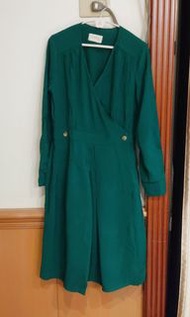 cotelac  Acote氣質淑女中長裙,森林綠洋裝,也出售Sandro, Maje