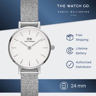 Daniel Wellington Petite 24 Pressed Sterling S White - DW00100442