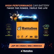 JAP55 R-Side Battalion Lithium Iron Phosphate Performance Car Battery 55AH