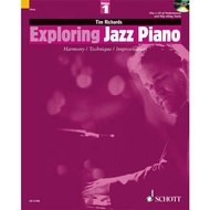BOOK+MP3 - Tim Richards - Exploring Jazz Piano Vol. 1 & 2