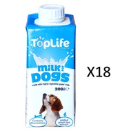 Top Life Dog Goat Milk 200ml x 18 Toplife (Expiry 28Mar23)