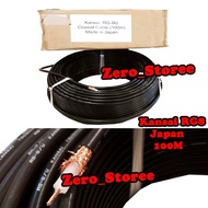 Roll Kansai Kabel Coaxial RG8 Serabut Tembaga Cable 100M SSB Antena Radio Komunikasi RAKOM RIG 50ohm