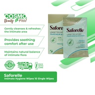 Saforelle Intimate Hygiene Wipes 10 Single Wipes